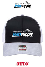 **BULK BUY SPECIAL** OTTO CAP® 6 Panel Mid Profile Mesh Back Trucker Hat - Winsupply Emerald City