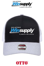 **BULK BUY SPECIAL** OTTO CAP® 6 Panel Mid Profile Mesh Back Trucker Hat - San Antonio Winsupply