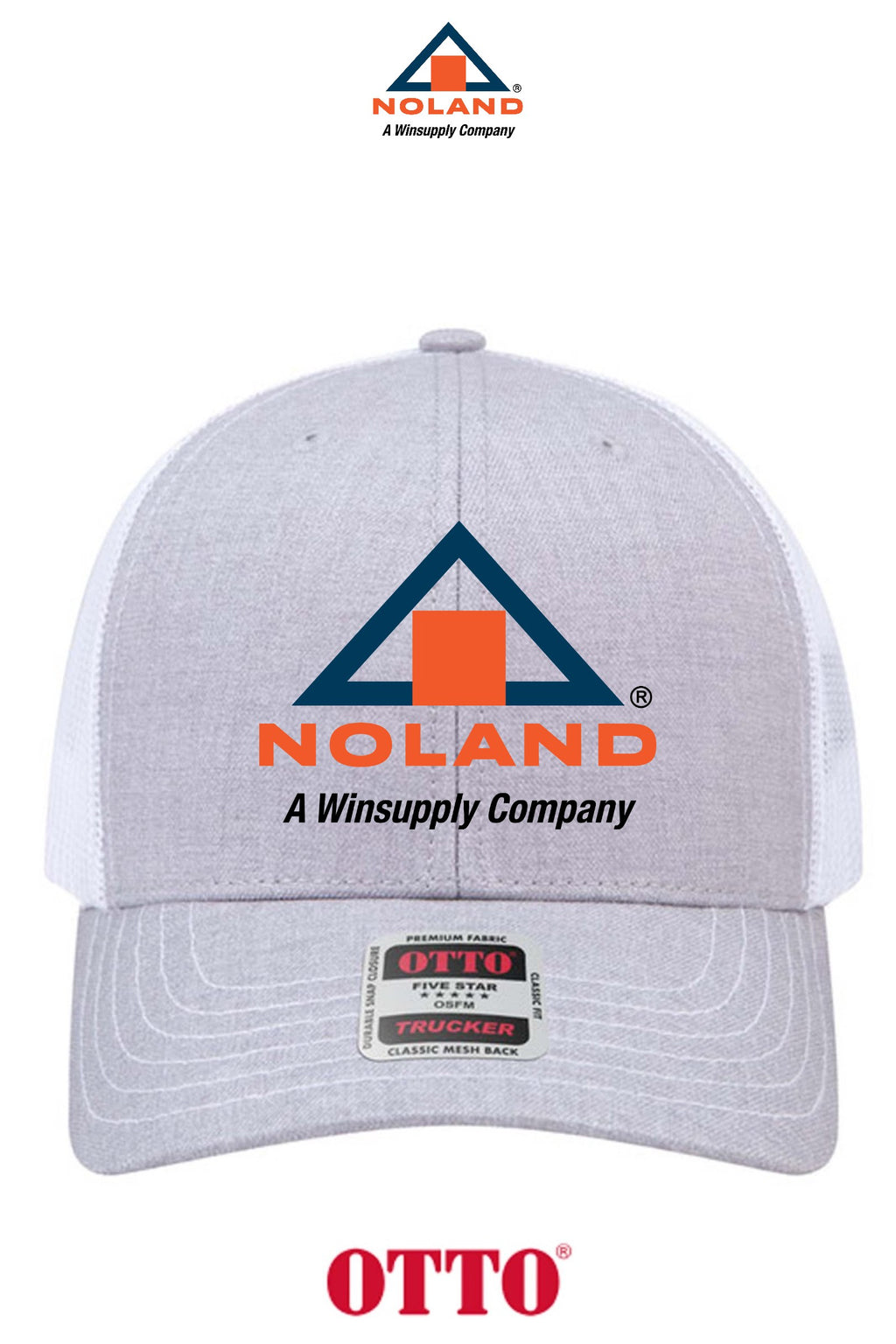 **BULK BUY SPECIAL** OTTO CAP® 6 Panel Mid Profile Mesh Back Trucker Hat - Harrison Noland
