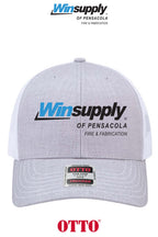 **BULK BUY SPECIAL** OTTO CAP® 6 Panel Mid Profile Mesh Back Trucker Hat - Winsupply Pensacola Fire & Fabrication