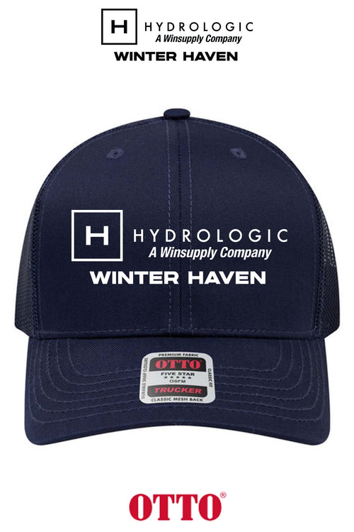 **BULK BUY SPECIAL** OTTO CAP® 6 Panel Mid Profile Mesh Back Trucker Hat - Winsupply of Winter Haven