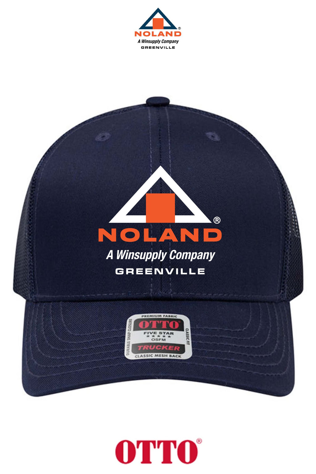 **BULK BUY SPECIAL** OTTO CAP® 6 Panel Mid Profile Mesh Back Trucker Hat - Greenville Noland Co.