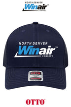**BULK BUY SPECIAL** OTTO CAP® 6 Panel Mid Profile Mesh Back Trucker Hat - North Denver Winair