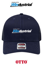 **BULK BUY SPECIAL** OTTO CAP® 6 Panel Mid Profile Mesh Back Trucker Hat - Charlotte Windustrial