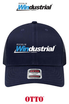 **BULK BUY SPECIAL** OTTO CAP® 6 Panel Mid Profile Mesh Back Trucker Hat - Rocklin Windustrial