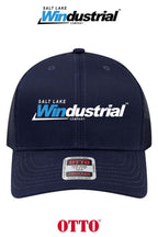 **BULK BUY SPECIAL** OTTO CAP® 6 Panel Mid Profile Mesh Back Trucker Hat - Salt Lake Windustrial