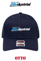 **BULK BUY SPECIAL** OTTO CAP® 6 Panel Mid Profile Mesh Back Trucker Hat - Santa Clara Windustrial