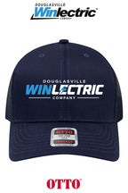 **BULK BUY SPECIAL** OTTO CAP® 6 Panel Mid Profile Mesh Back Trucker Hat - Douglasville Winlectric