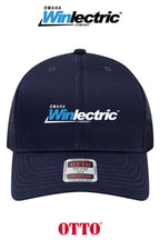 **BULK BUY SPECIAL** OTTO CAP® 6 Panel Mid Profile Mesh Back Trucker Hat - Omaha Winlectric
