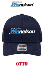 **BULK BUY SPECIAL** OTTO CAP® 6 Panel Mid Profile Mesh Back Trucker Hat - Rock Springs Winnelson