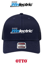 **BULK BUY SPECIAL** OTTO CAP® 6 Panel Mid Profile Mesh Back Trucker Hat - Winlectric Bangor