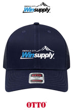 **BULK BUY SPECIAL** OTTO CAP® 6 Panel Mid Profile Mesh Back Trucker Hat - Winsupply Emerald City