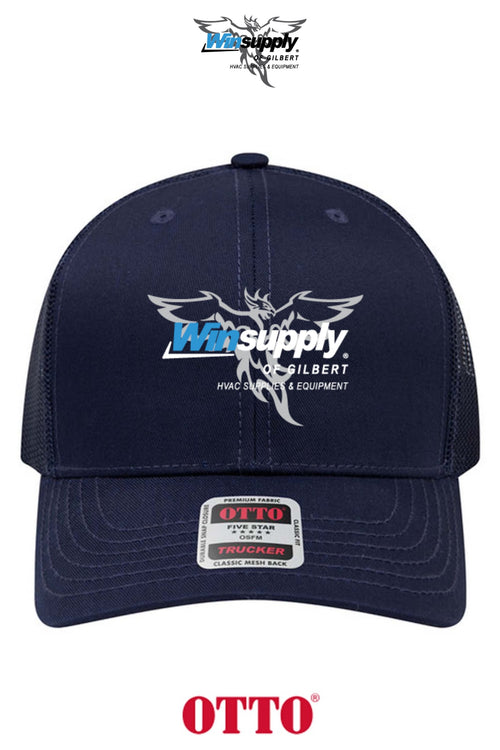 **BULK BUY SPECIAL** OTTO CAP® 6 Panel Mid Profile Mesh Back Trucker Hat - Winsupply of Gilbert