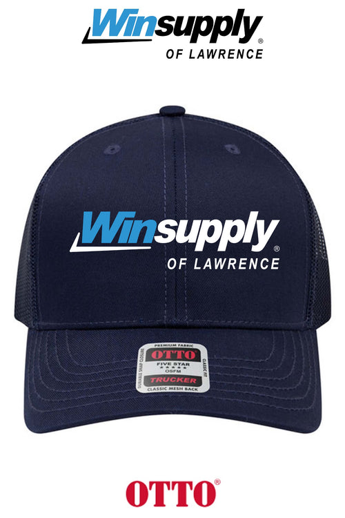 **BULK BUY SPECIAL** OTTO CAP® 6 Panel Mid Profile Mesh Back Trucker Hat - Winsupply of Lawrence
