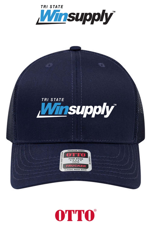 **BULK BUY SPECIAL** OTTO CAP® 6 Panel Mid Profile Mesh Back Trucker Hat - Tri-State Winsupply
