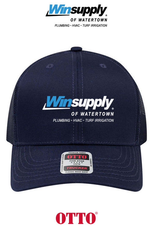 **BULK BUY SPECIAL** OTTO CAP® 6 Panel Mid Profile Mesh Back Trucker Hat - Winsupply of Watertown