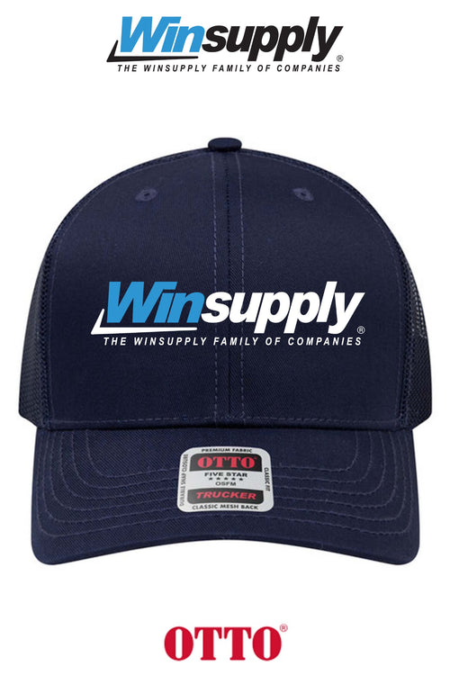 **BULK BUY SPECIAL** OTTO CAP® 6 Panel Mid Profile Mesh Back Trucker Hat - Winsupply of West Hartford