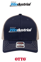 **BULK BUY SPECIAL** OTTO CAP® 6 Panel Mid Profile Mesh Back Trucker Hat - Rocklin Windustrial