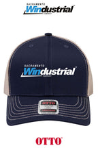 **BULK BUY SPECIAL** OTTO CAP® 6 Panel Mid Profile Mesh Back Trucker Hat - Sacramento Windustrial