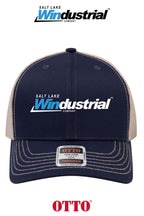 **BULK BUY SPECIAL** OTTO CAP® 6 Panel Mid Profile Mesh Back Trucker Hat - Salt Lake Windustrial