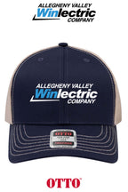 **BULK BUY SPECIAL** OTTO CAP® 6 Panel Mid Profile Mesh Back Trucker Hat - Allegheny Valley Winlectric