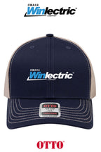 **BULK BUY SPECIAL** OTTO CAP® 6 Panel Mid Profile Mesh Back Trucker Hat - Omaha Winlectric