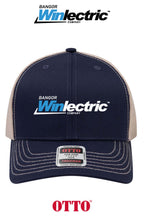 **BULK BUY SPECIAL** OTTO CAP® 6 Panel Mid Profile Mesh Back Trucker Hat - Winlectric Bangor
