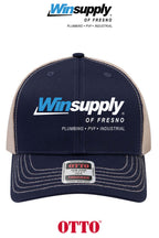 **BULK BUY SPECIAL** OTTO CAP® 6 Panel Mid Profile Mesh Back Trucker Hat - Winsupply Fresno County