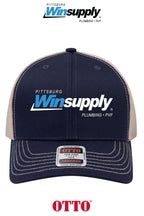 **BULK BUY SPECIAL** OTTO CAP® 6 Panel Mid Profile Mesh Back Trucker Hat - Pittsburg Winsupply