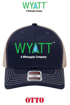 **BULK BUY SPECIAL** OTTO CAP® 6 Panel Mid Profile Mesh Back Trucker Hat - Wyatt Irrigation of Santa Rosa