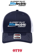 **BULK BUY SPECIAL** OTTO CAP® 6 Panel Mid Profile Mesh Back Trucker Hat - Allegheny Valley Winlectric
