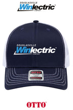 **BULK BUY SPECIAL** OTTO CAP® 6 Panel Mid Profile Mesh Back Trucker Hat - Douglasville Winlectric