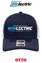 **BULK BUY SPECIAL** OTTO CAP® 6 Panel Mid Profile Mesh Back Trucker Hat - Douglasville Winlectric