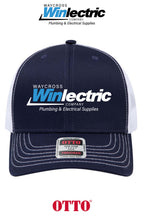 **BULK BUY SPECIAL** OTTO CAP® 6 Panel Mid Profile Mesh Back Trucker Hat - Waycross Winlectric