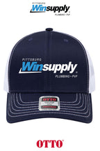 **BULK BUY SPECIAL** OTTO CAP® 6 Panel Mid Profile Mesh Back Trucker Hat - Pittsburg Winsupply