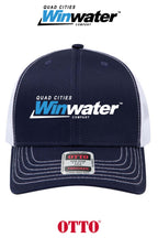 **BULK BUY SPECIAL** OTTO CAP® 6 Panel Mid Profile Mesh Back Trucker Hat - Quad Cities Winwater