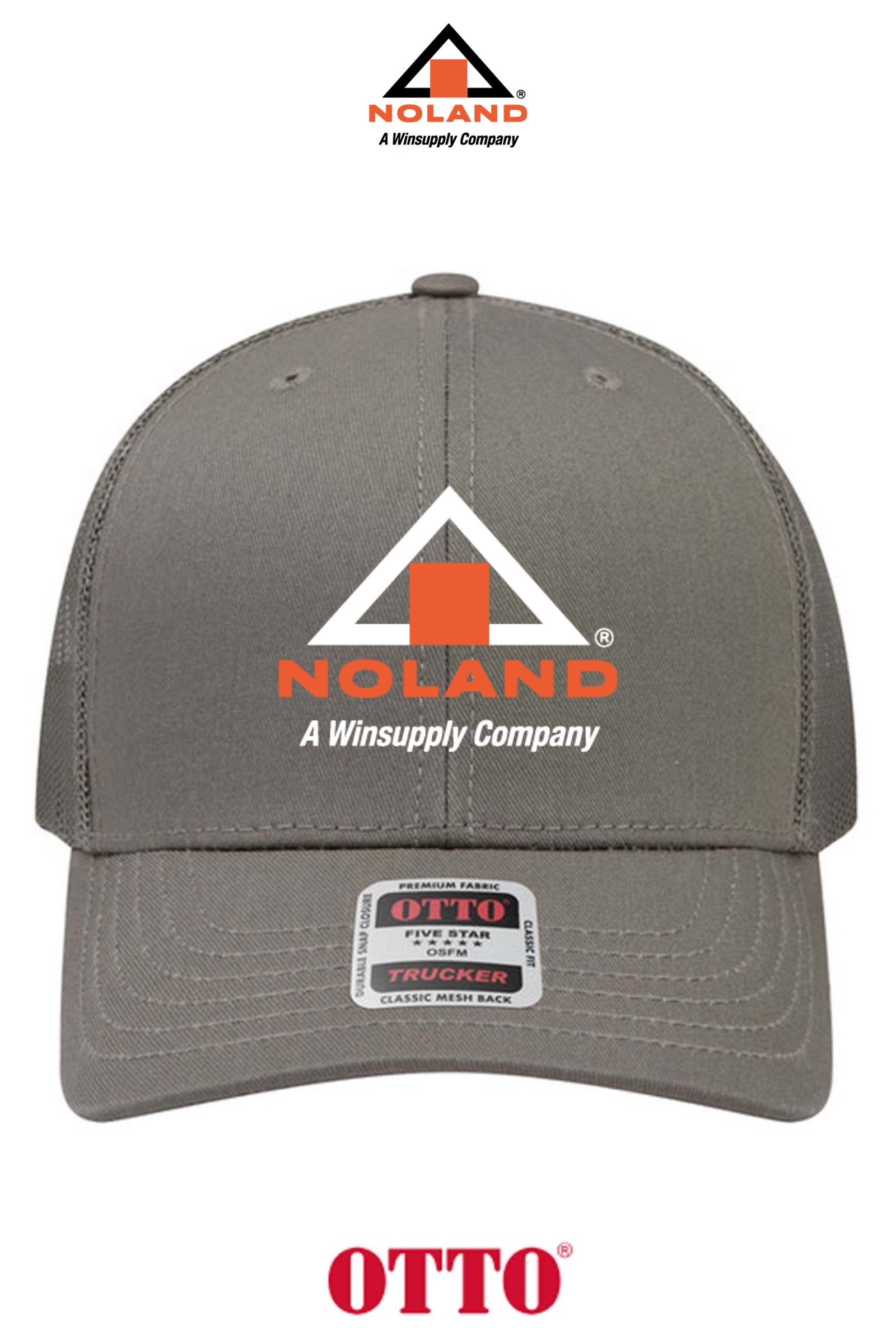 **BULK BUY SPECIAL** OTTO CAP® 6 Panel Mid Profile Mesh Back Trucker Hat - Noland of Augusta GA