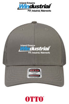 **BULK BUY SPECIAL** OTTO CAP® 6 Panel Mid Profile Mesh Back Trucker Hat - Inland Empire Windustrial