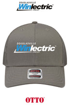 **BULK BUY SPECIAL** OTTO CAP® 6 Panel Mid Profile Mesh Back Trucker Hat - Douglasville Winlectric