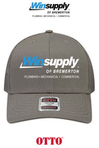**BULK BUY SPECIAL** OTTO CAP® 6 Panel Mid Profile Mesh Back Trucker Hat - Winsupply Bremerton WA CO.