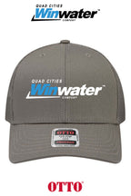 **BULK BUY SPECIAL** OTTO CAP® 6 Panel Mid Profile Mesh Back Trucker Hat - Quad Cities Winwater