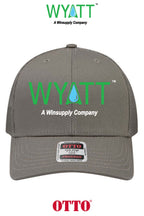 **BULK BUY SPECIAL** OTTO CAP® 6 Panel Mid Profile Mesh Back Trucker Hat - Wyatt Irrigation of Santa Rosa