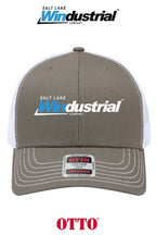 **BULK BUY SPECIAL** OTTO CAP® 6 Panel Mid Profile Mesh Back Trucker Hat - Salt Lake Windustrial