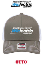 **BULK BUY SPECIAL** OTTO CAP® 6 Panel Mid Profile Mesh Back Trucker Hat - Allegheny Valley Winlectric