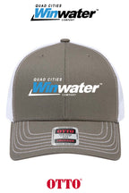 **BULK BUY SPECIAL** OTTO CAP® 6 Panel Mid Profile Mesh Back Trucker Hat - Quad Cities Winwater