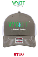 **BULK BUY SPECIAL** OTTO CAP® 6 Panel Mid Profile Mesh Back Trucker Hat - Wyatt Irrigation of Santa Rosa
