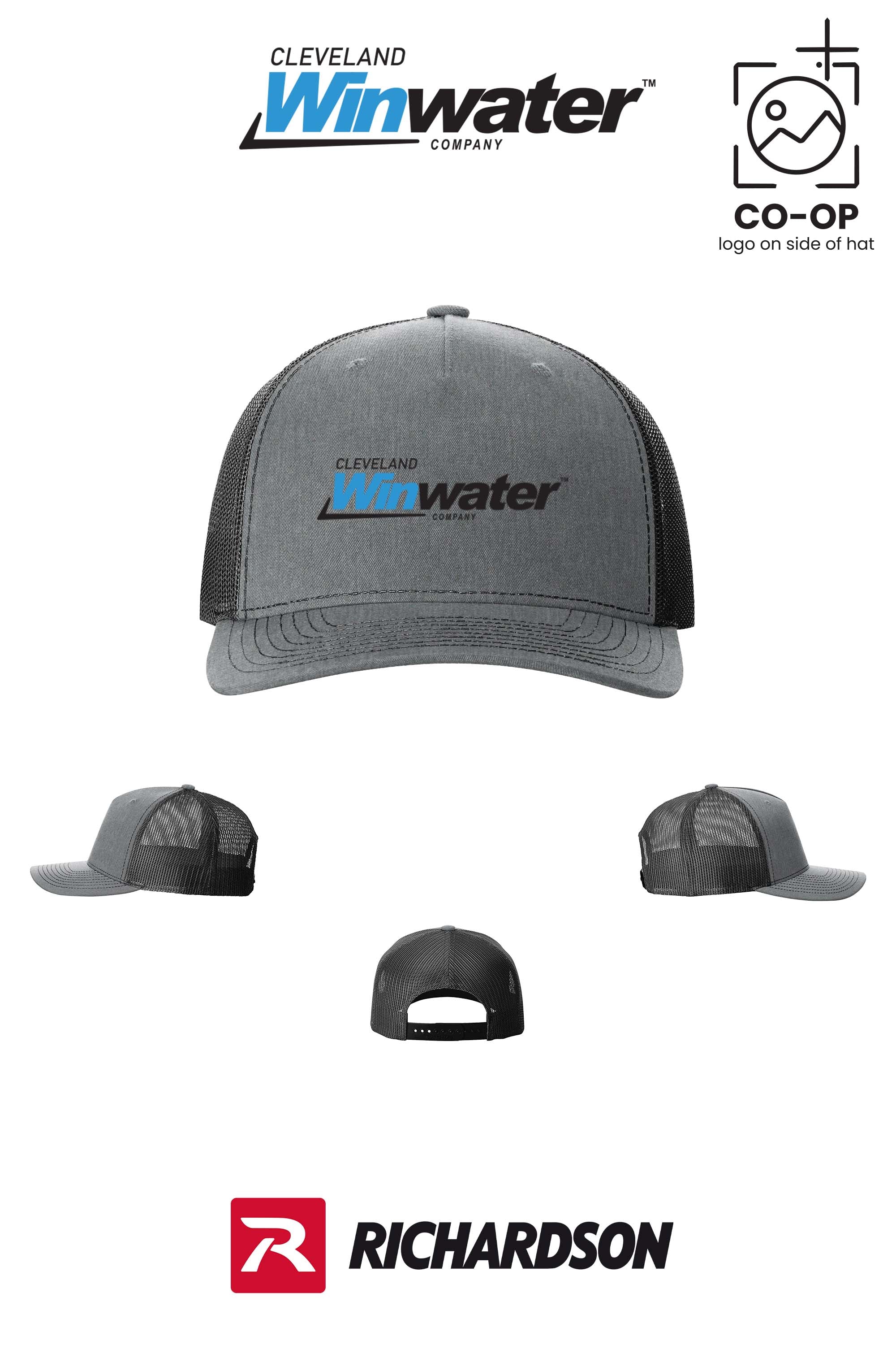 Richardson 112FP Five-Panel Trucker - Winwater of Cleveland