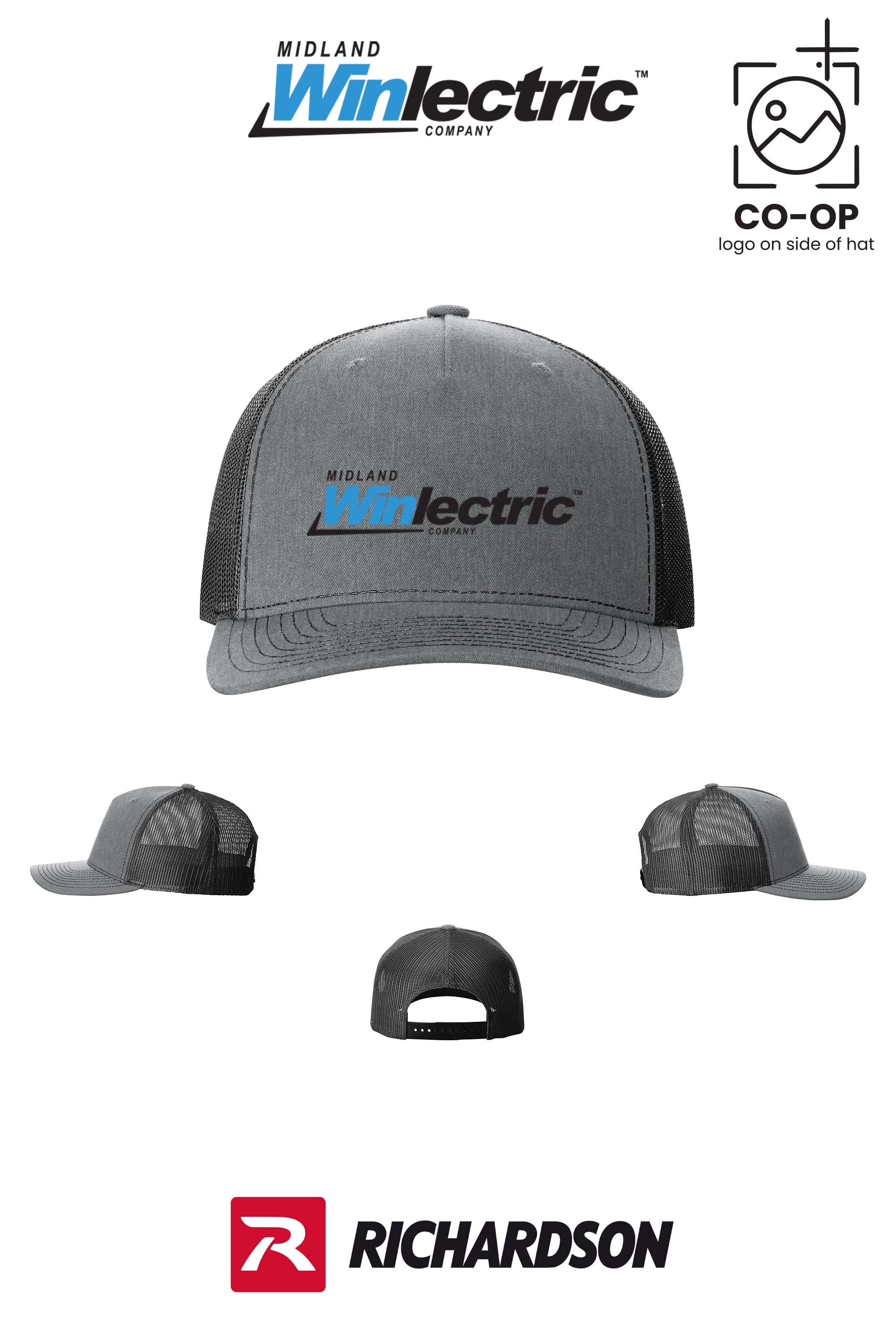Richardson 112FP Five-Panel Trucker - Winlectric of Midland