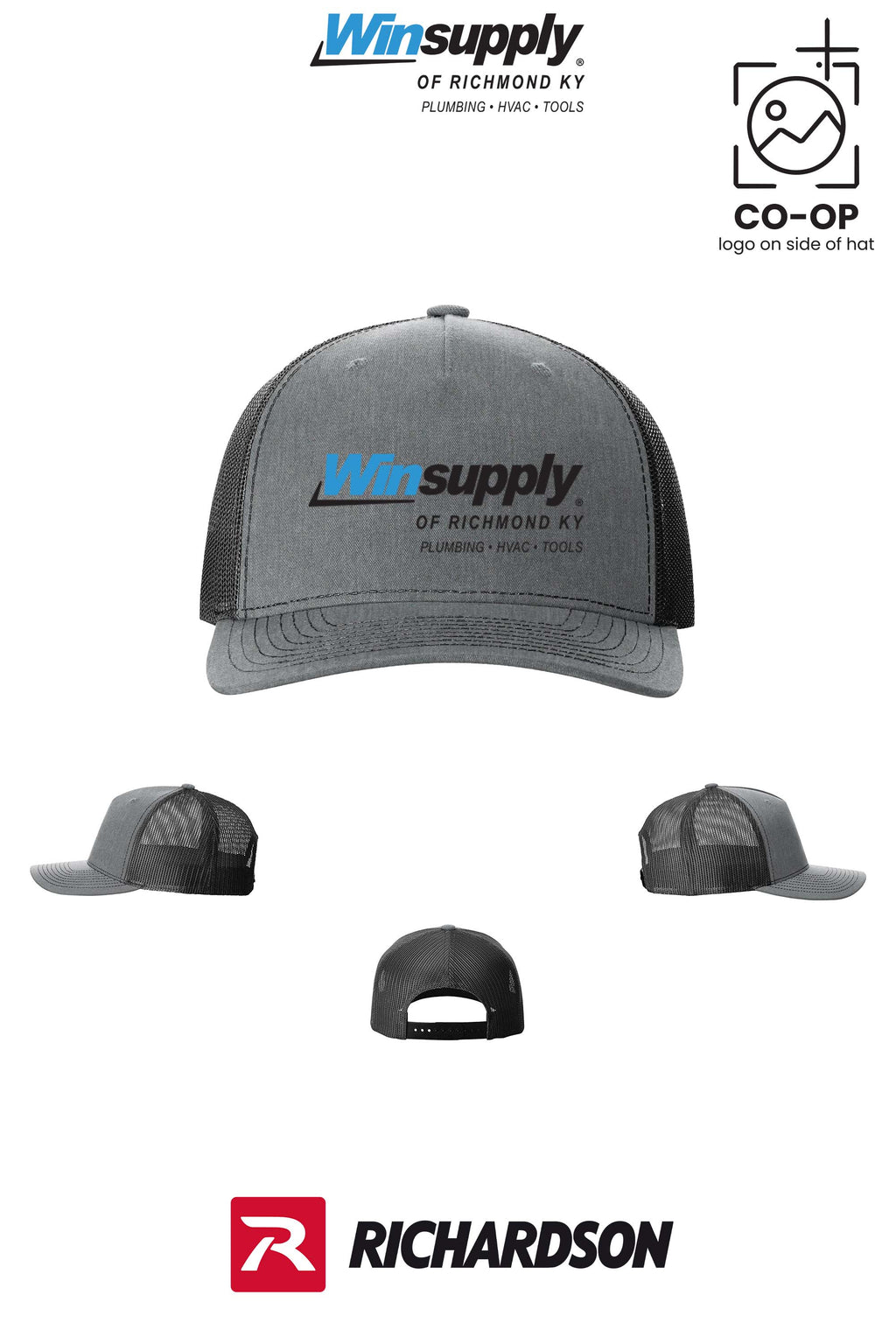 Richardson 112FP Five-Panel Trucker - Winsupply of Richmond KY