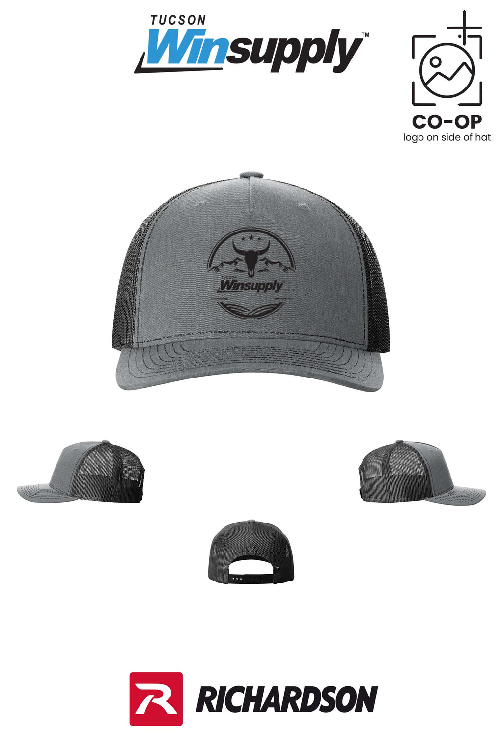 Richardson 112FP Five-Panel Trucker - Winsupply Tucson AZ